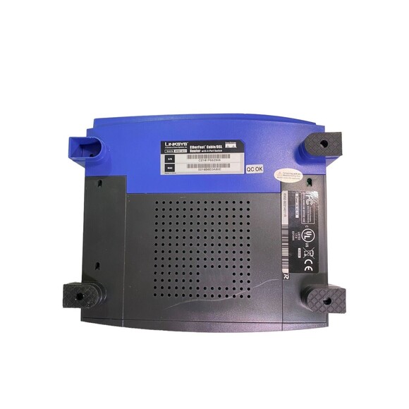 LINKSYS BEFSR41 Etherfast Cable/DSL Router w/4-Port Switch - Tested, Works! - Picture 8 of 9